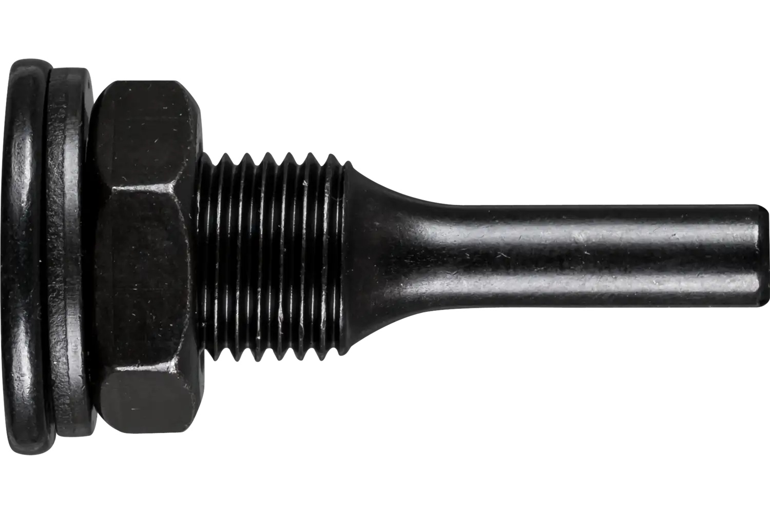 Picture of Pferd Flat Head Drive Arbor For Tube Center Brushes 1/2" Arbor Hole to 1/4" Shank